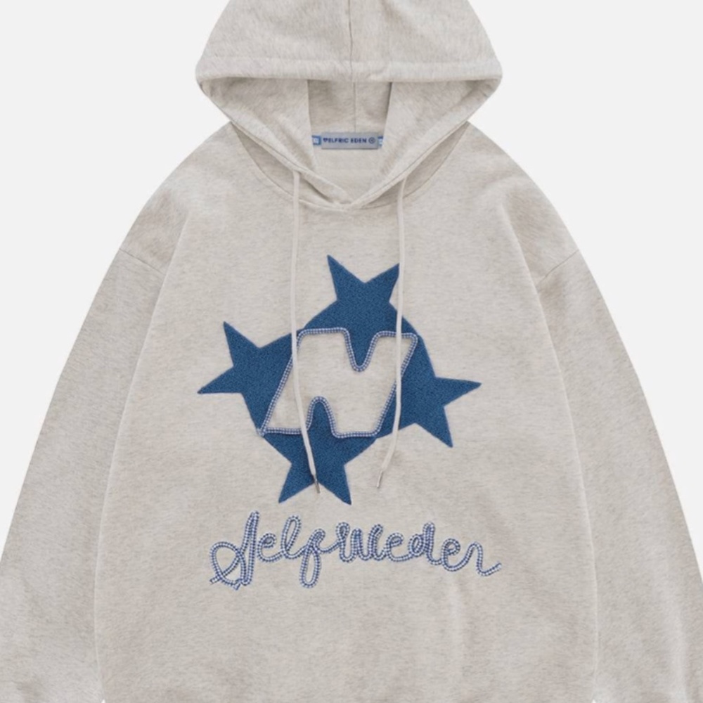 Aelfric Eden Stellaris Embroidered Hoodie